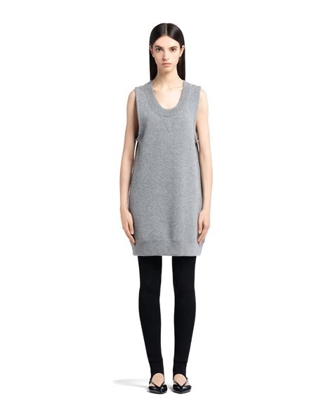 prada silk cashmere bandage dress|Prada Livermore.